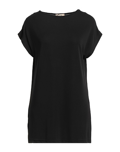 THINK Basic T-Shirt Black 95% Polyester, 5% Elastane