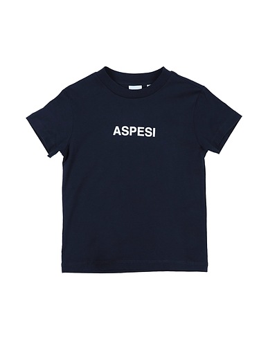 ASPESI T-shirt Blu notte 100% Cotone