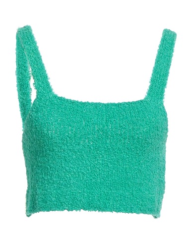 ANTONELLA RIZZA Top Verde smeraldo 69% Lana Merino, 18% Lana mohair, 13% Poliammide