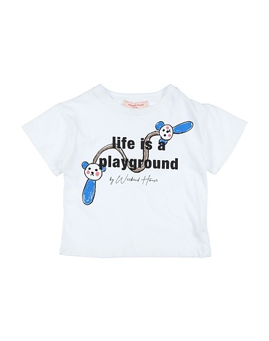 WEEKEND HOUSE KIDS T-shirt White 100% Organic cotton