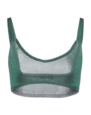 ANTONELLA RIZZA Top Green 80% Viscose, 20% Polyester