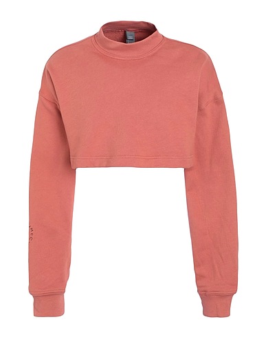 ADIDAS by STELLA McCARTNEY Sweatshirt adidas by Stella McCartney TrueCasuals Cropped Sportswear Sweatshirt
 Rostrot 100% Organische Baumwolle