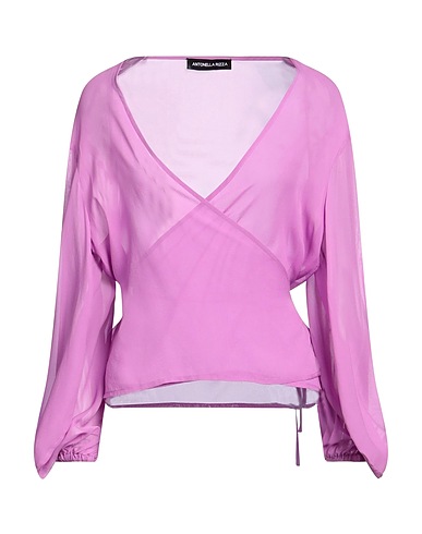 ANTONELLA RIZZA Silk top Mauve 100% Silk
