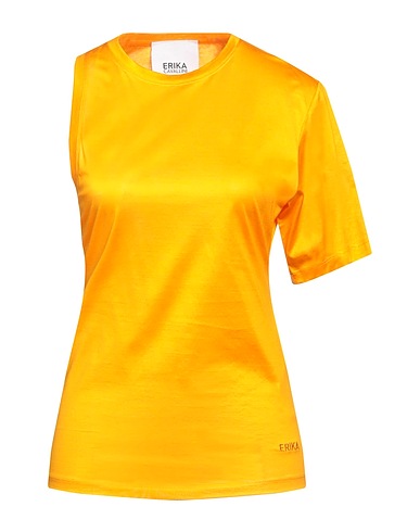 ERIKA CAVALLINI T-shirt Orange 100% Cotton