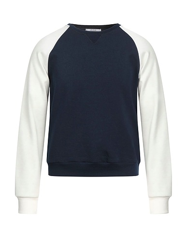 AT.P.CO Sweatshirt Midnight blue 67% Polyester, 27% Viscose, 6% Elastane
