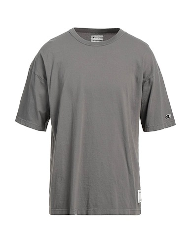 CHAMPION ベーシックTシャツ 鉛色 コットン 100%