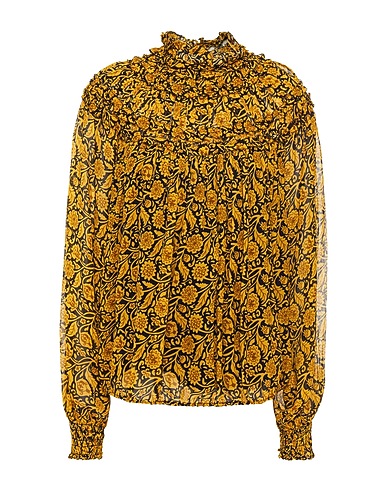 NICHOLAS Top Mustard 100% Viscose