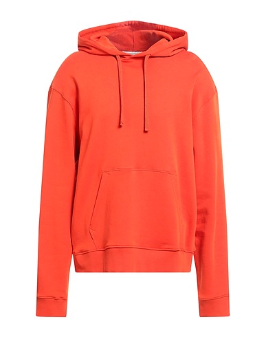 IH NOM UH NIT Hooded track jacket  Tomato red 100% Cotton, Elastane