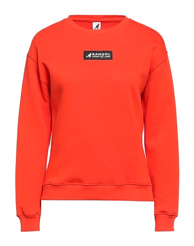 KANGOL Felpa Rosso pomodoro 75% Poliestere, 25% Cotone