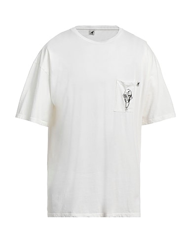 KANGOL T-shirt White 100% Cotton