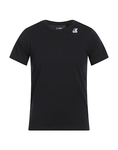 K-WAY T-shirt Black 100% Cotton