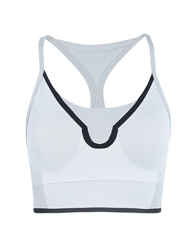 ADIDAS by STELLA McCARTNEY クロップ トップス adidas by Stella McCartney TrueStrength Seamless Yoga Medium Support Sports Bra
 グレー リサイクルポリエステル 58% / 再生ポリアミド 32% / ポリウレタン 10%
