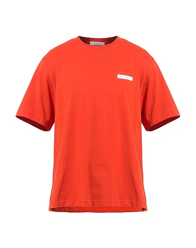 IH NOM UH NIT Basic T-shirt Orange 100% Cotton, Elastane