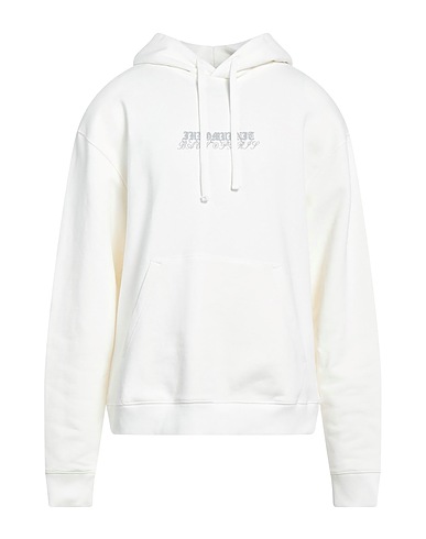 IH NOM UH NIT Hooded sweatshirt Off white 100% Cotton, Elastane