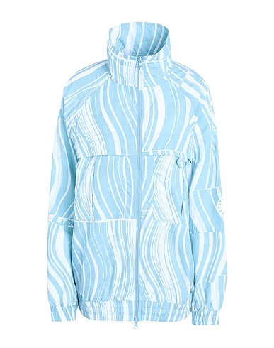 ADIDAS by STELLA McCARTNEY Sweatshirt adidas by Stella McCartney TrueCasuals Woven Tracktop Printed
 Weiß Recyceltes Polyamid