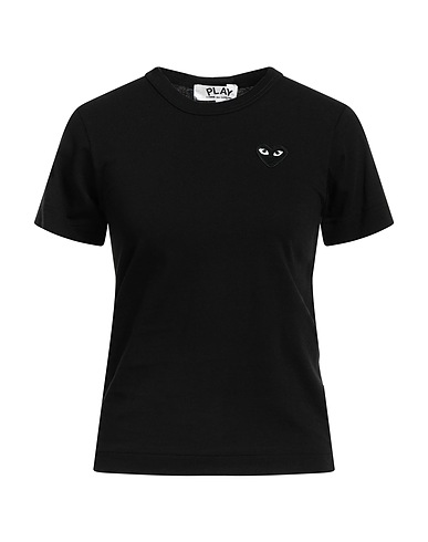 COMME des GARÇONS PLAY T-shirt Nero 100% Cotone