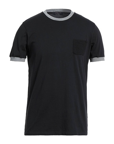 JEORDIE'S T-shirt Nero 100% Cotone