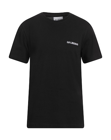 HAN KJØBENHAVN Camiseta Negro 100% Algodón