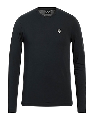 EA7 Basic T-Shirt Lead 95% Cotton, 5% Elastane