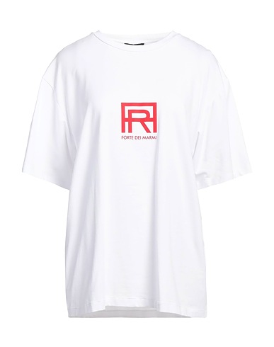 ANTONELLA RIZZA T-shirt White 48% Modal, 48% Cotton, 4% Rubber