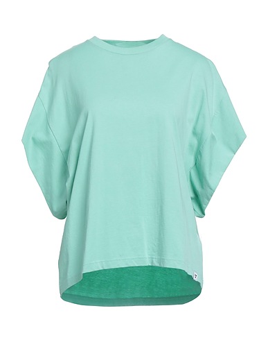 WOC WRITING ON COVER T-shirt Turquoise 100% Cotton