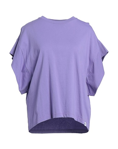 WOC WRITING ON COVER T-shirt Malva 100% Cotone