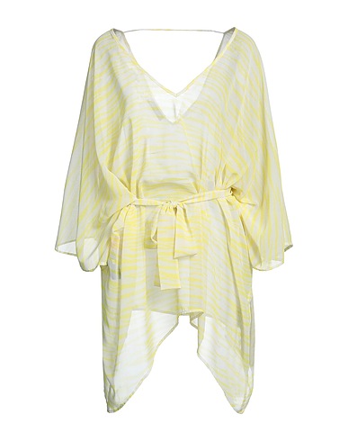 ANTONELLA RIZZA Top Pastel yellow 100% Polyester