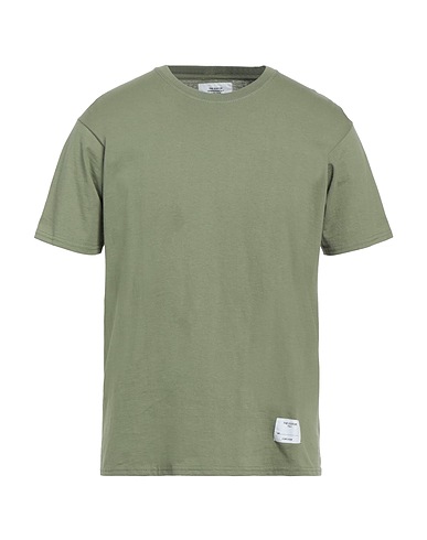 THE EDITOR T-shirt Vert militaire 100% Coton