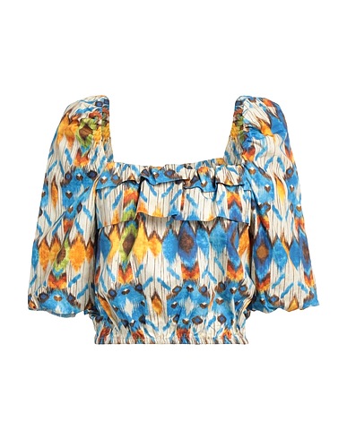 DAIRESY Top Off white 100% Cotone