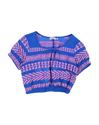 DEVOTION TWINS Top Blu 80% Cotone, 20% Elastan