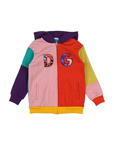 DOLCE&GABBANA Hooded sweatshirt Pink 92% Cotton, 8% Polyester, Viscose