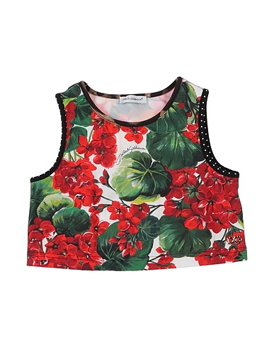 DOLCE&GABBANA Tank top Dark green 72% Polyamide, 28% Elastane