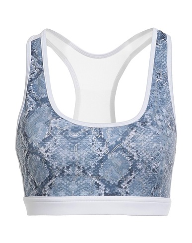 ROBERTO CAVALLI SPORT Top Azure 86% Polyester, 14% Elastane