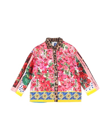 DOLCE&GABBANA Patterned shirts & blouses Pink 100% Silk