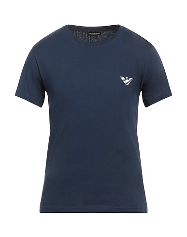 EMPORIO ARMANI T-shirt Blu navy 100% Cotone organico