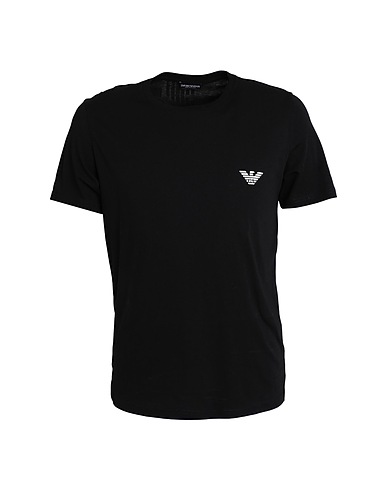 EMPORIO ARMANI T-shirt Black 100% Organic cotton