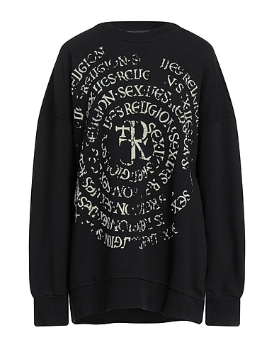 JOHN RICHMOND Sweatshirt Black 100% Cotton