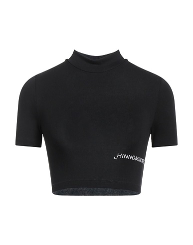 HINNOMINATE Top Black 92% Cotton, 8% Elastane