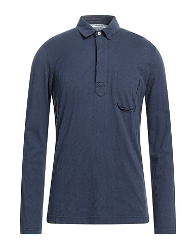 ZADIG&VOLTAIRE Polo shirt Navy blue 100% Cotton