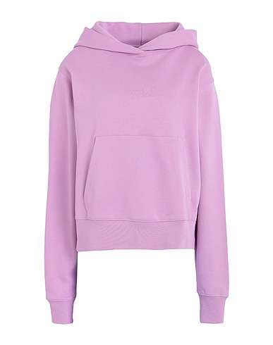 WOOLRICH Hooded sweatshirt LOGO HOODIE 
 Mauve 100% Organic cotton