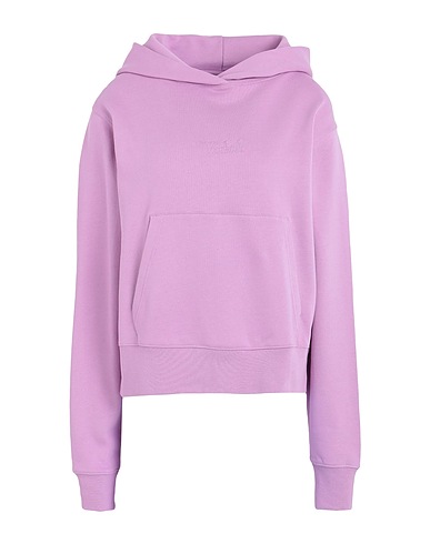 WOOLRICH LOGO HOODIE | Light purple Women‘s Hooded Sweatshirt | YOOX