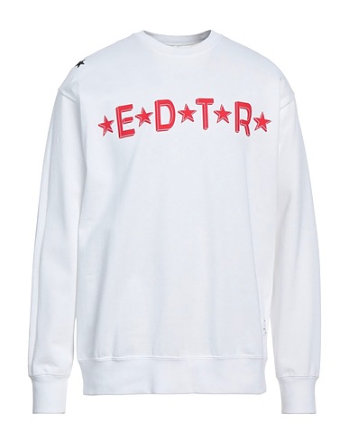 THE EDITOR Sweatshirt White 80% Cotton, 20% Polyester