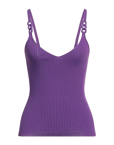 SANDRO Top Violett 54% Viskose, 46% Polyamid