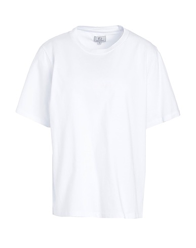 WOOLRICH Basic T-Shirt LOGO T-SHIRT 
 White 100% Organic cotton
