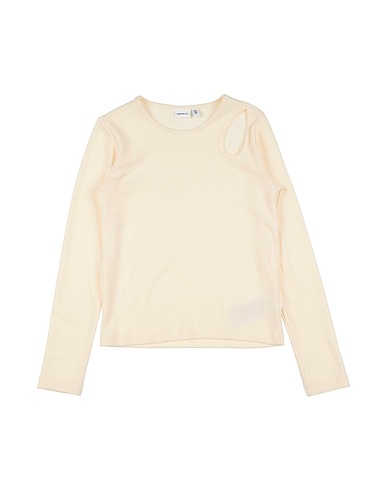 NAME IT® T-shirt Cream 75% Viscose, 25% Polyester