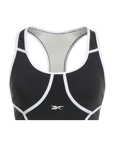 REEBOK Top Nero 80% Poliammide, 20% Elastan, Poliestere riciclato
