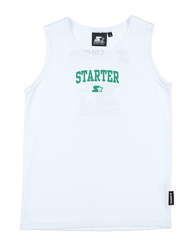 STARTER T-shirt White 100% Cotton
