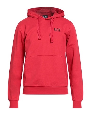 EA7 Felpa Mattone 100% Cotone, Elastan