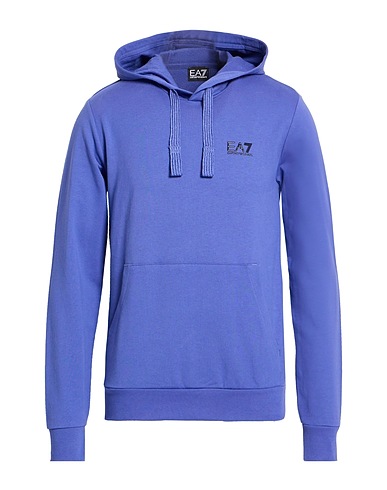 EA7 Hooded track jacket VIOLA 100% Cotton, Elastane