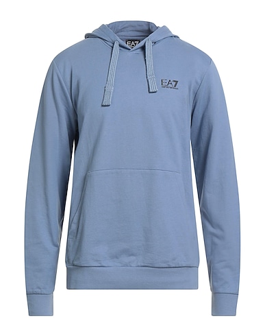 EA7 Sweat-shirt à capuche 100% Coton, Élasthanne